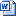 Word document icon